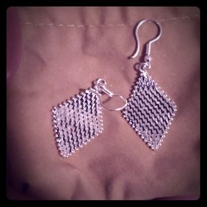 Sterling silver earringa